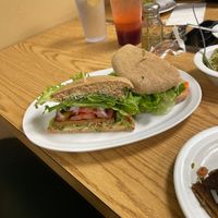 Guacamole burger   at Leonor's Mexican Restaurant in North Hollywood