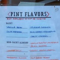 Pint flavors at Eb & Bean - Division  in Portland