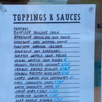 Toppings at Eb & Bean - Division  in Portland