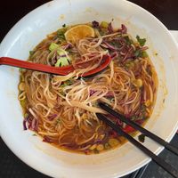 Vegan broth pho   at Pho Daddy in Calgary
