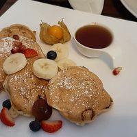 Pancakes mit Banane at Cafe Jolie in Regensburg