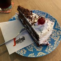 Schwarzwälder Kirschtorte  at Cafe Jolie in Regensburg