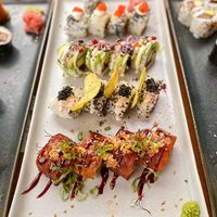 Vegan sushi at MakiMaki Sushi Green in Cologne