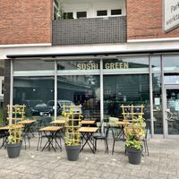 outside at MakiMaki Sushi Green in Cologne