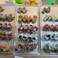 3 orders of « Very Special California Bento » just the right thing for a sushi party. at MakiMaki Sushi Green in Cologne