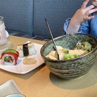 Toddler was happy  at MakiMaki Sushi Green in Cologne