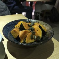 Steamed Pumpkin (seasonal starter)  at MakiMaki Sushi Green in Cologne