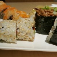 inside out rolls, gunkan, futo maki at MakiMaki Sushi Green in Cologne