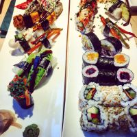 Happy vegan Sushi at MakiMaki Sushi Green in Cologne