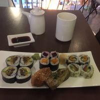 Lunch bento deluxe at MakiMaki Sushi Green in Cologne