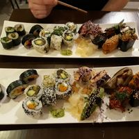 vegan sushi at MakiMaki Sushi Green in Cologne
