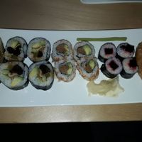 Mixed plate of the day at MakiMaki Sushi Green in Cologne
