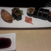 Sushi with fermented soy beans at MakiMaki Sushi Green in Cologne