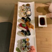 Mixed sushi at MakiMaki Sushi Green in Cologne