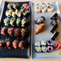 Bento Maki Mix and very special California mix 😍 at MakiMaki Sushi Green in Cologne