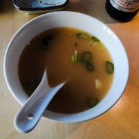 Miso Soup at MakiMaki Sushi Green in Cologne