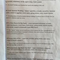 English menu at MakiMaki Sushi Green in Cologne