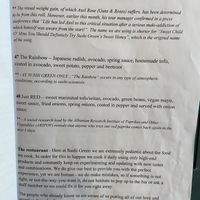 English menu at MakiMaki Sushi Green in Cologne