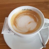 Coffee with soy milk at Coffee&Cake in Zadar