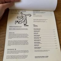 Menu  at Coffee&Cake in Zadar