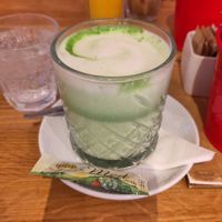 Matcha latte at Coffee&Cake in Zadar