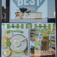 Smoothies at Bookface Cafe in Port Macquarie