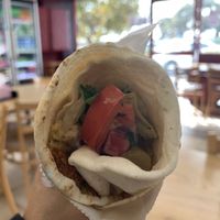 Delicious Falafel Wrap! at Falafel Moudy in Campbellfield