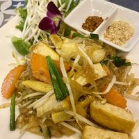 vegan Pad Thai with tofu  at Jungle Kitchen in Ao Nang