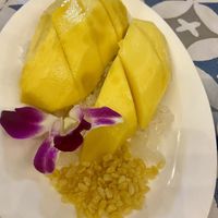 Sticky rice with mango   at Jungle Kitchen in Ao Nang
