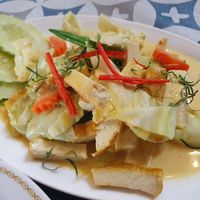 Panang curry with tofu at Jungle Kitchen in Ao Nang