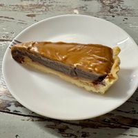 Peanut butter chocolate tart  at Our Cornish Pasty Shop in Brighton