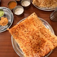 Dosas (names on next photo)  at Sagar Ratna - Market Defence Colony in New Delhi