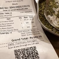 Cheap dinner!  at Sagar Ratna - Market Defence Colony in New Delhi