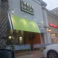 outside at Urban Bricks Pizza - The Rim in San Antonio