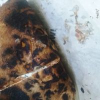 Bottom tasted very burnt. at Urban Bricks Pizza - The Rim in San Antonio