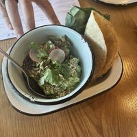Guacamole appetizer   at Pharm Table in San Antonio