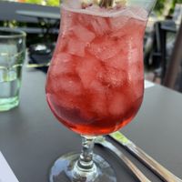 Home brewed Kombucha  at Pharm Table in San Antonio