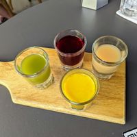 Ayurvedic wellness flight. at Pharm Table in San Antonio