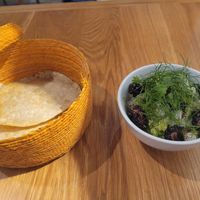 Blackberry guacamole at Pharm Table in San Antonio