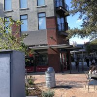 Outdoor seating & walk up service   at Lick Honest Ice Creams in San Antonio