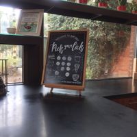 On the counter at Lick Honest Ice Creams in San Antonio