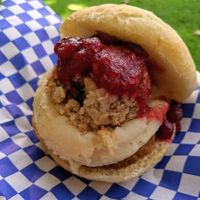 Thanksgiving Sandwich at Cake Thieves in San Antonio