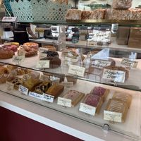 Pastry case  at Cake Thieves in San Antonio