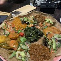 Injera at Mooshka in Amsterdam