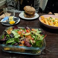 Loaded fries at Mooshka in Amsterdam