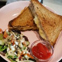 sandwich at Mooshka in Amsterdam