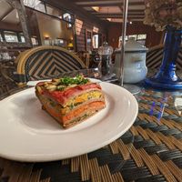 Lasagne at Brown Sugar Cafe in Taihape