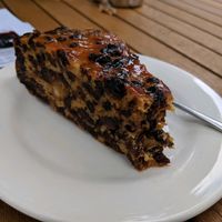 Fruit Cake at Brown Sugar Cafe in Taihape