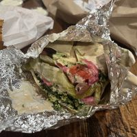   at Mamoun's Falafel in Hoboken