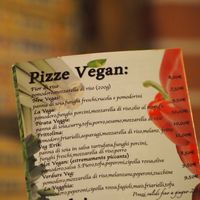 List of vegan pizzas at Le Agavi in Trieste